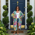 Umgee Floral Print Kimono