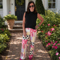 Patchwork Denim Pants