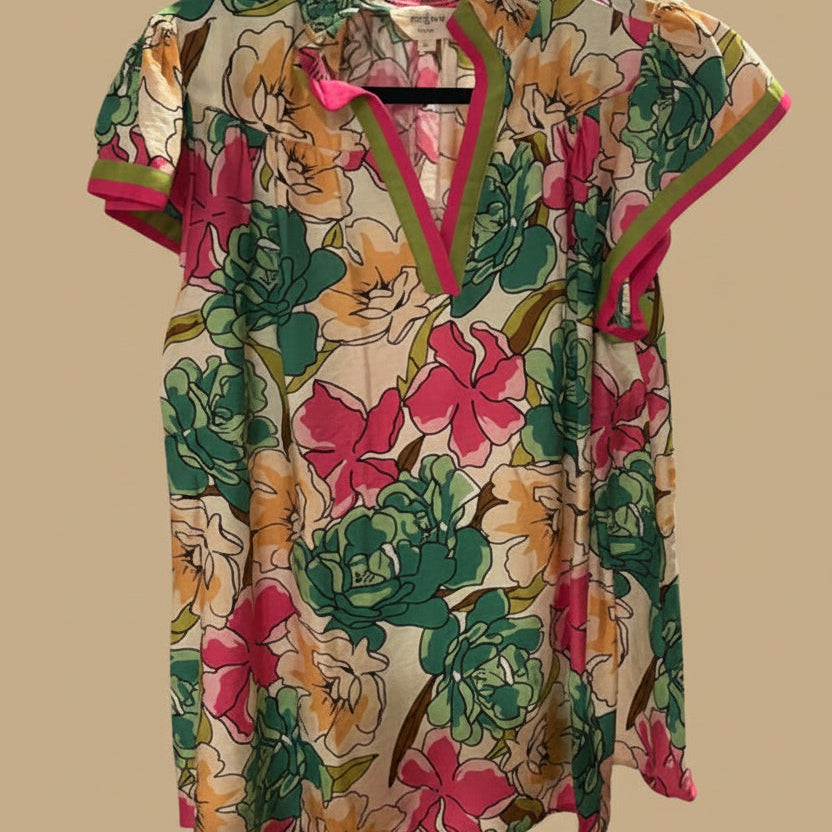 Umgee Floral Top