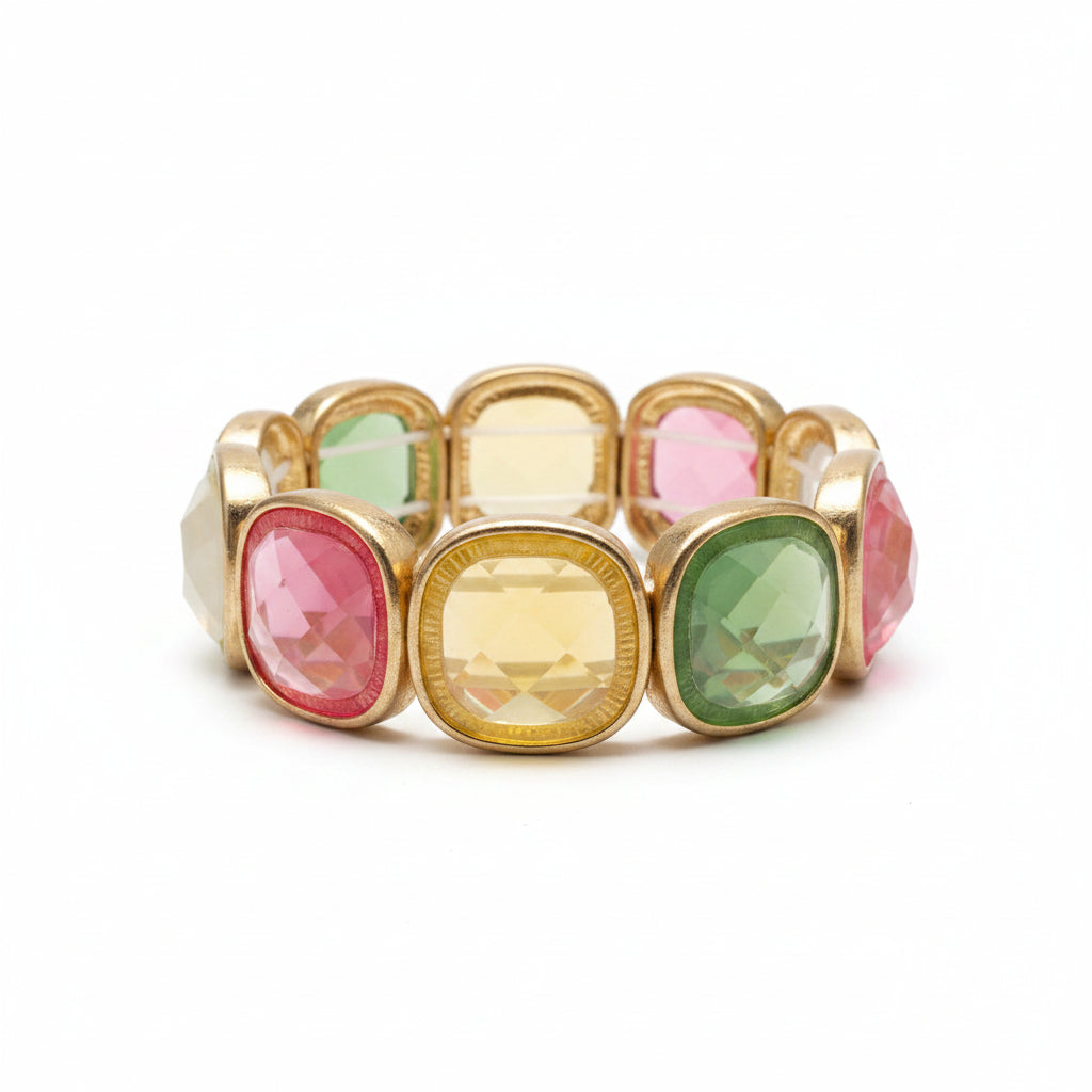 Multicolor & Gold Bracelet