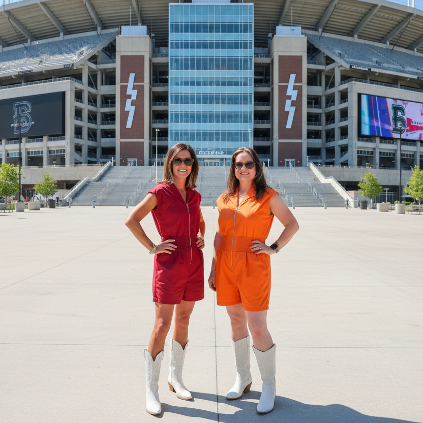 She+Sky Garnet Romper