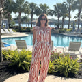 Easel Tiger Print Jumpsuit