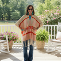 Umgee Aztec Fringed Wrap