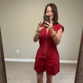 She+Sky Garnet Romper