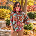 Easel Floral Top